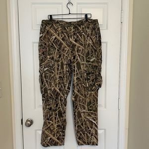 Vintage Mossy Oak Shadowgrass Blades Camo Cargo Pants - Size 36-38